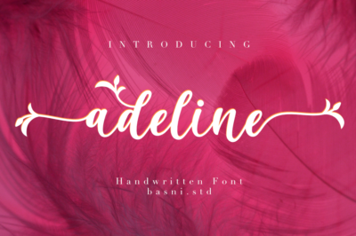 Adeline Handwritten Font