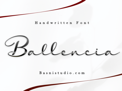 Ballencia Hanadwritten Font