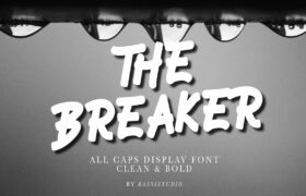 The Breaker Display Font
