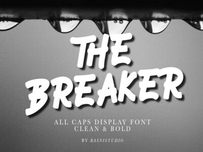 The Breaker Display Font