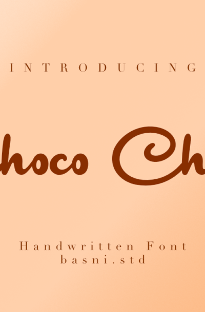 Choco Chici Handwritten Font