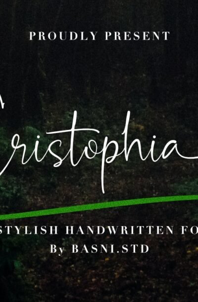 Cristophia Handwritten Font