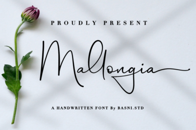Mallongia Handwritten Font