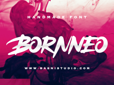 Bornneo Display Font