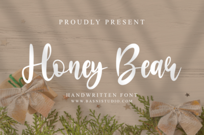 Honey Bear Handwritten Font