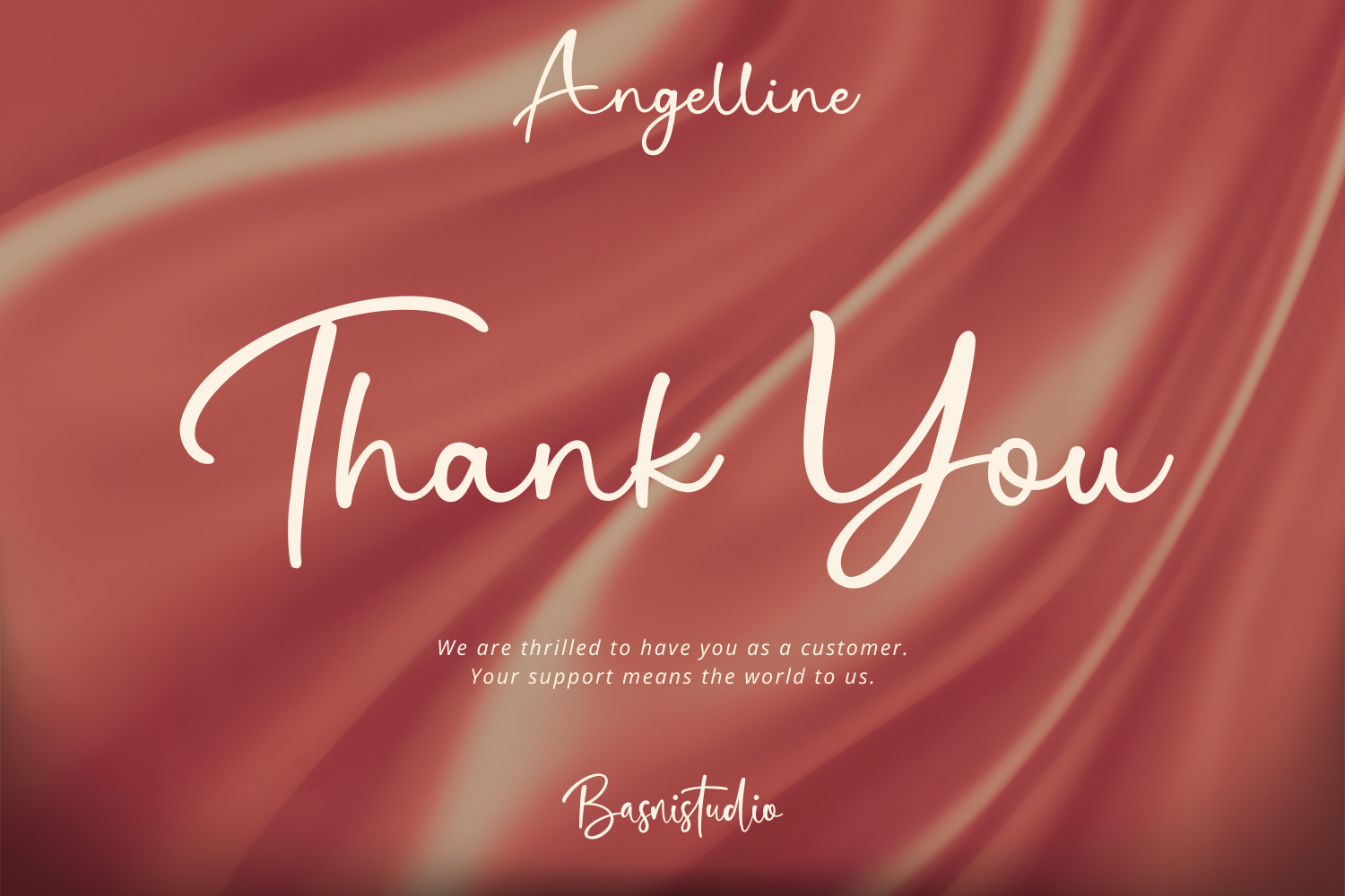 Angelline a Chic Handwritten Font - Image 12