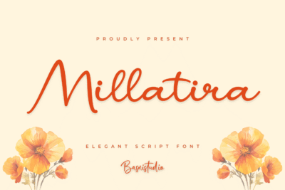 Millatira Elegant Script Font