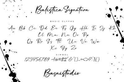 Balistica Signatura a Elegant Script Font - Image 14
