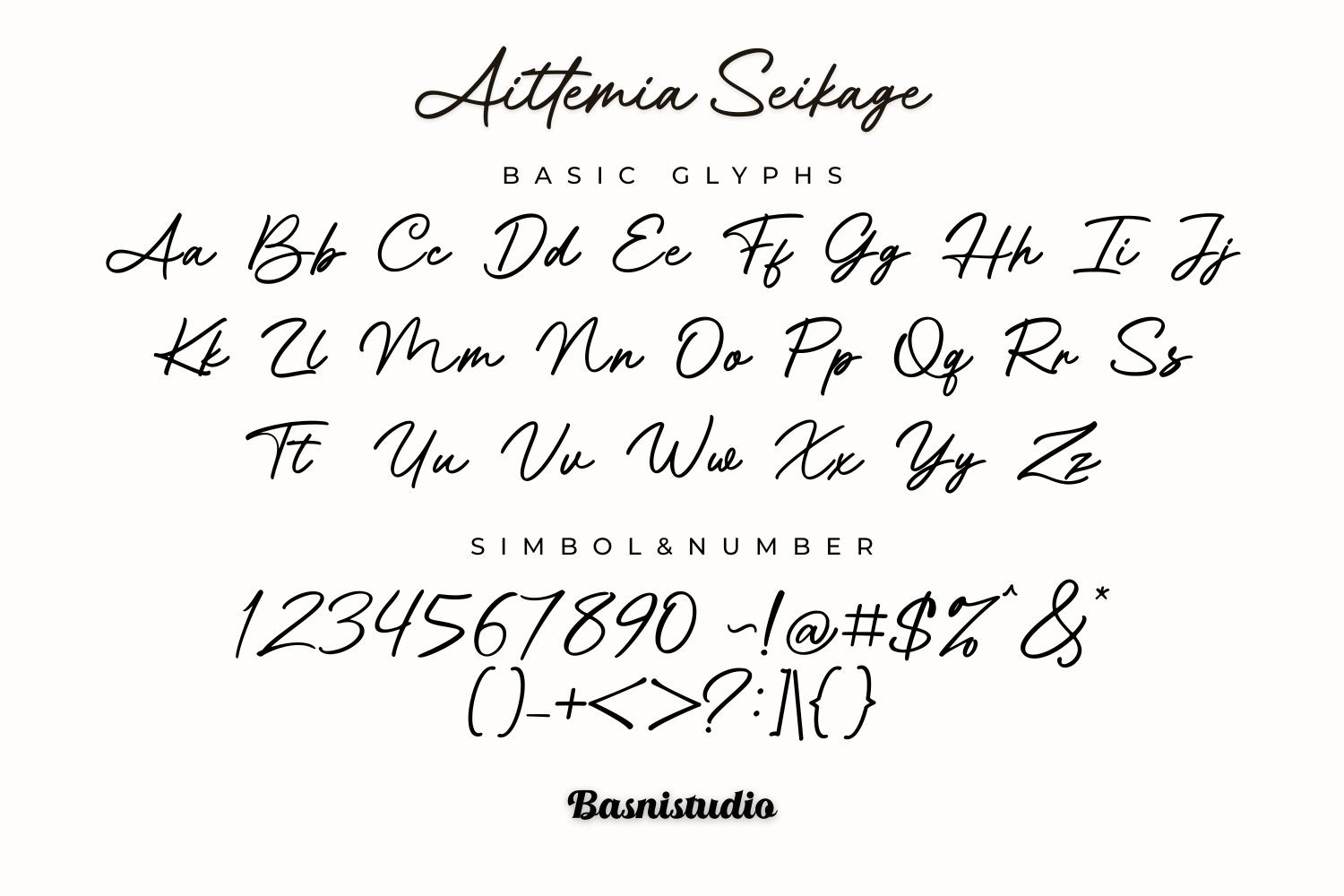 Aittemia Seikage a Handwritten Font - Image 9