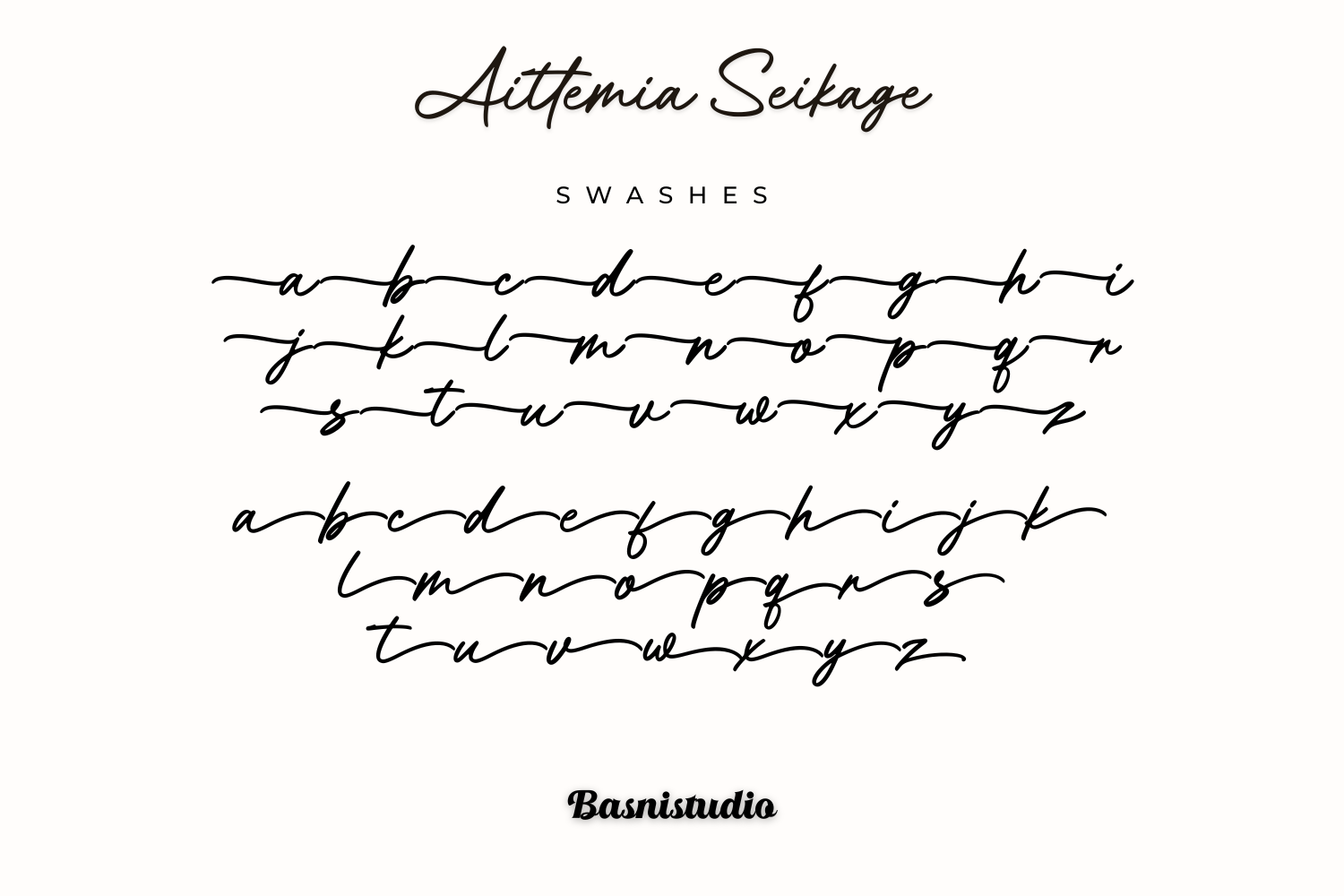 Aittemia Seikage a Handwritten Font - Image 10