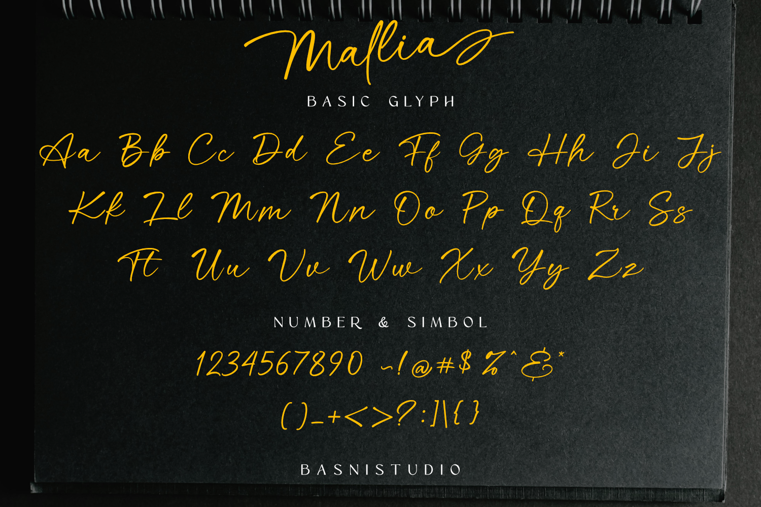 Mallia Handwritten Font - Image 8