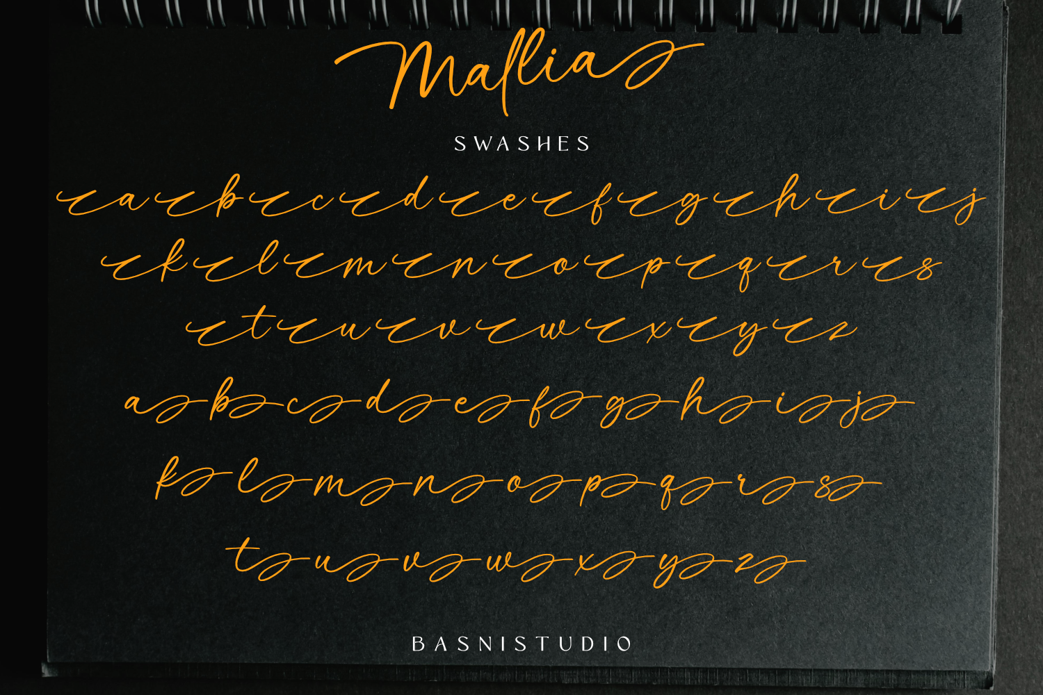 Mallia Handwritten Font - Image 9