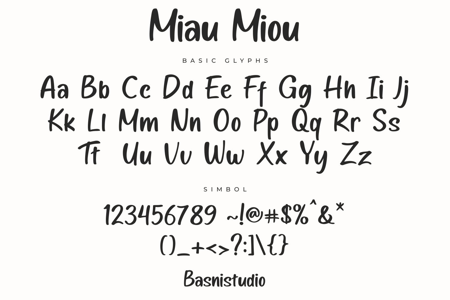 Miau Miou - Casual Handwritten Font for Branding - Image 10