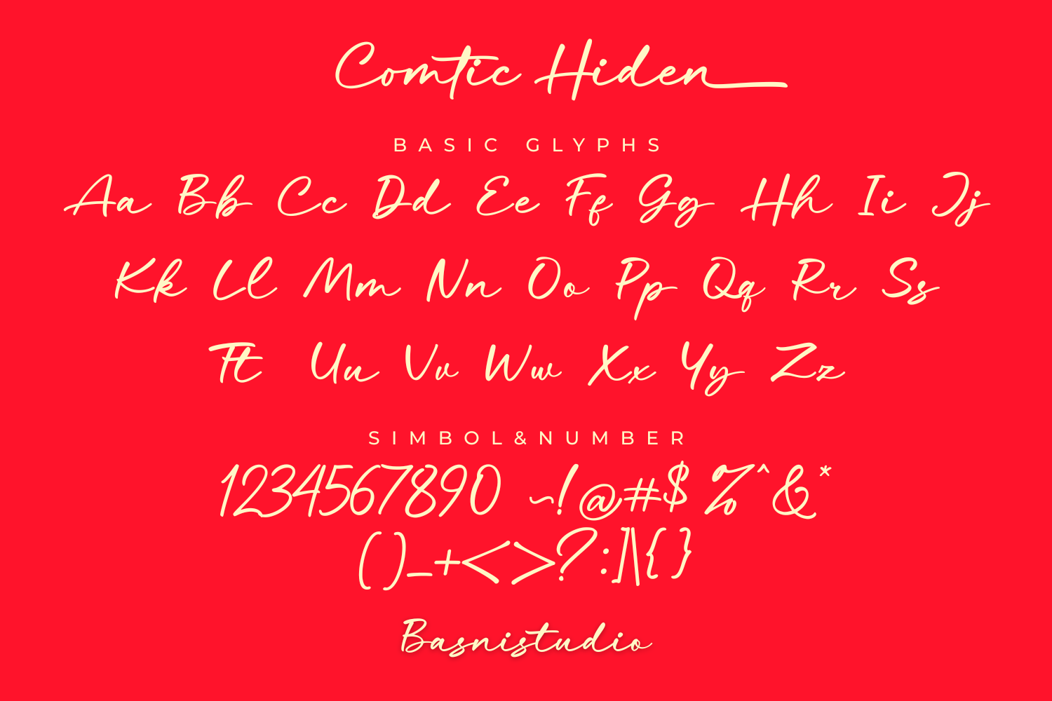 Comtic Hiden - Casual Handwritten Font for Branding - Image 13
