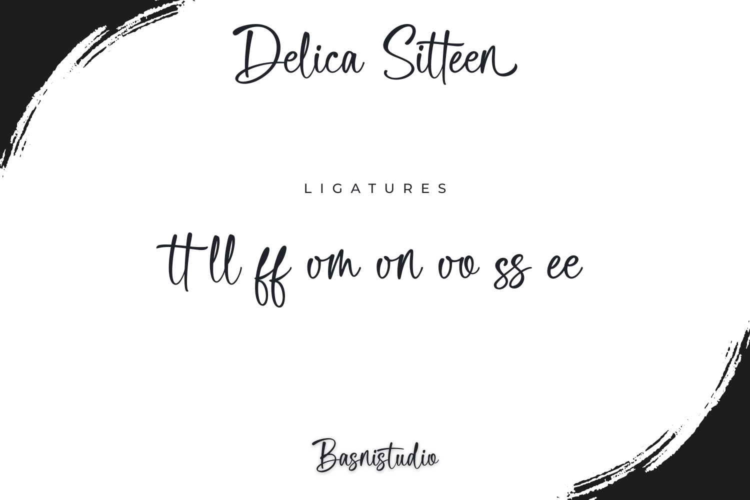 Delica Sitteen - Casual Handwritten Font for Branding - Image 13