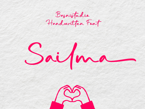Sailma Handwritten Font