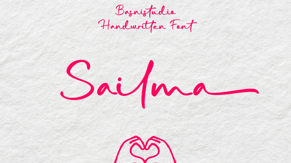 Sailma Handwritten Font