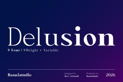 Delusion – Elegant Serif Font