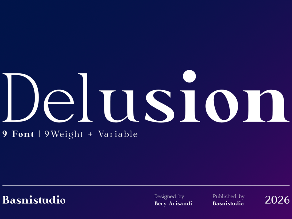 Delusion – Elegant Serif Font