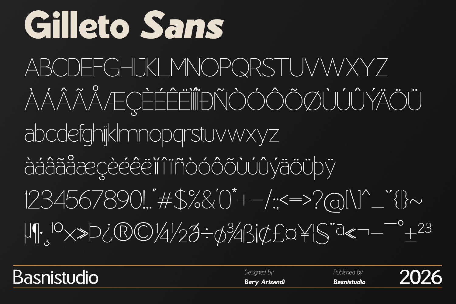 Gilleto Sans - Image 7