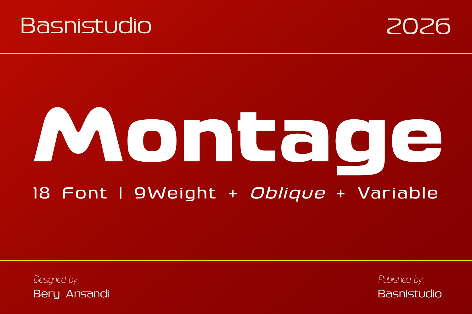 Montage Sans Font